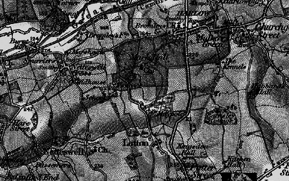 Old map of Mark Hall South in 1896