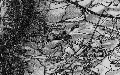 Old map of Marl Bank in 1898