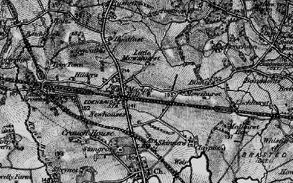 Old map of Marlpit Hill in 1895