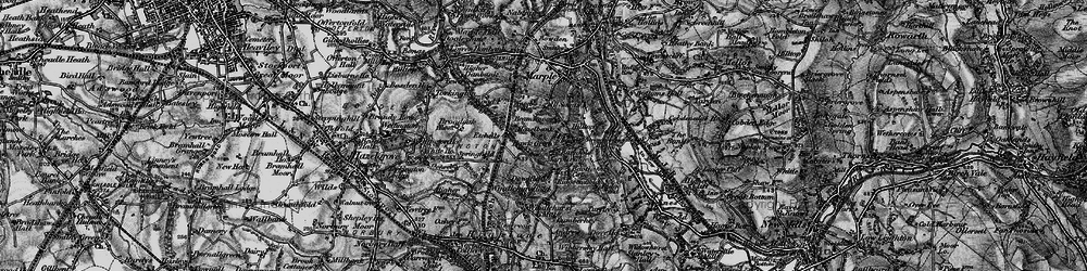Old map of Marpleridge in 1896