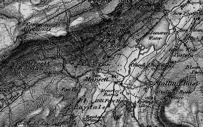 Old map of Marsett in 1897