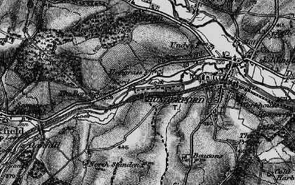Old map of Marsh Gate in 1895