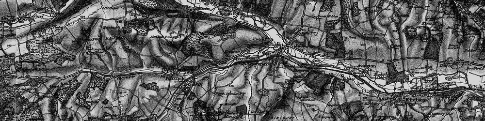 Old map of Marsh Gate in 1895