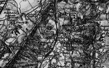 Old map of Marsh Green in 1897