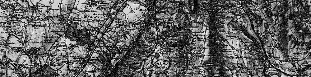 Old map of Marsh Green in 1897