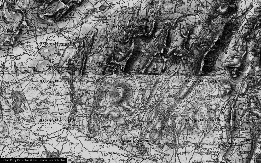 Old Map of Marsh, The, 1899 in 1899
