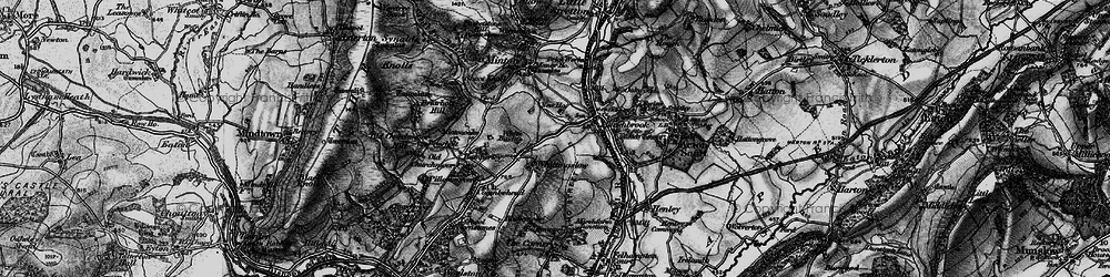 Old map of Marshbrook in 1899