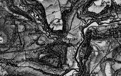 Old map of Marske in 1897
