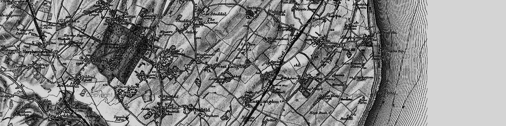 Old map of Appleton Manor in 1895