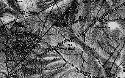 Old map of Martin Drove End in 1895