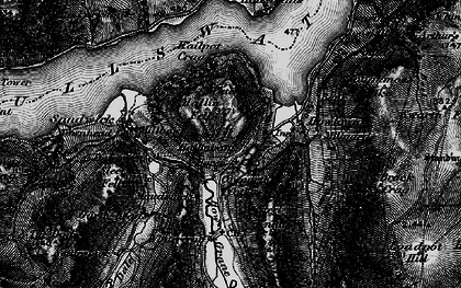 Old map of Winter Crag in 1897