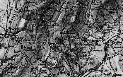 Old map of Marton in 1897