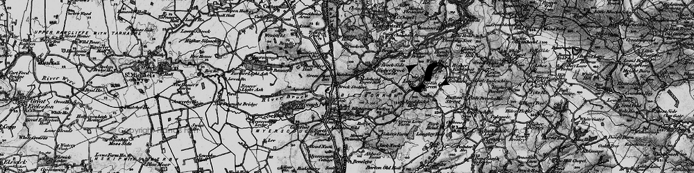 Old map of Matshead in 1896