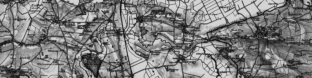 Old map of Mattersey Thorpe in 1895