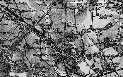 Old map of Matthewsgreen in 1895