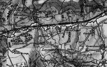 Old map of Maudlin in 1898