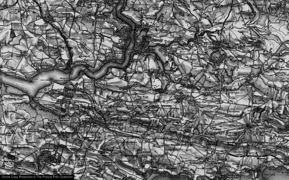 Old Map of Mayeston, 1898 in 1898
