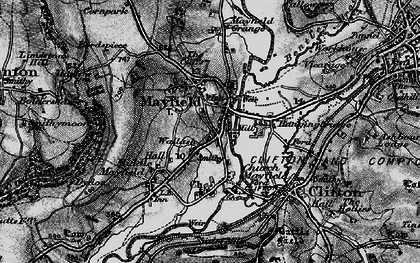 Old map of Mayfield in 1897