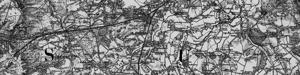 Old map of Mayford in 1896
