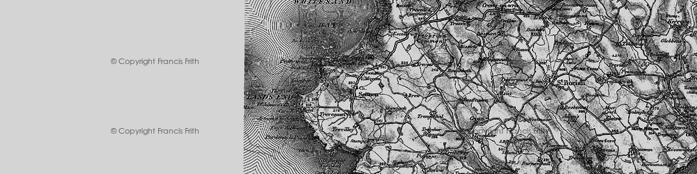 Old map of Mayon in 1895
