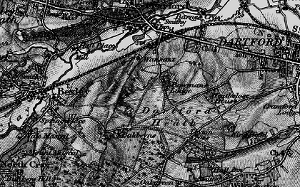 Old map of Maypole in 1895