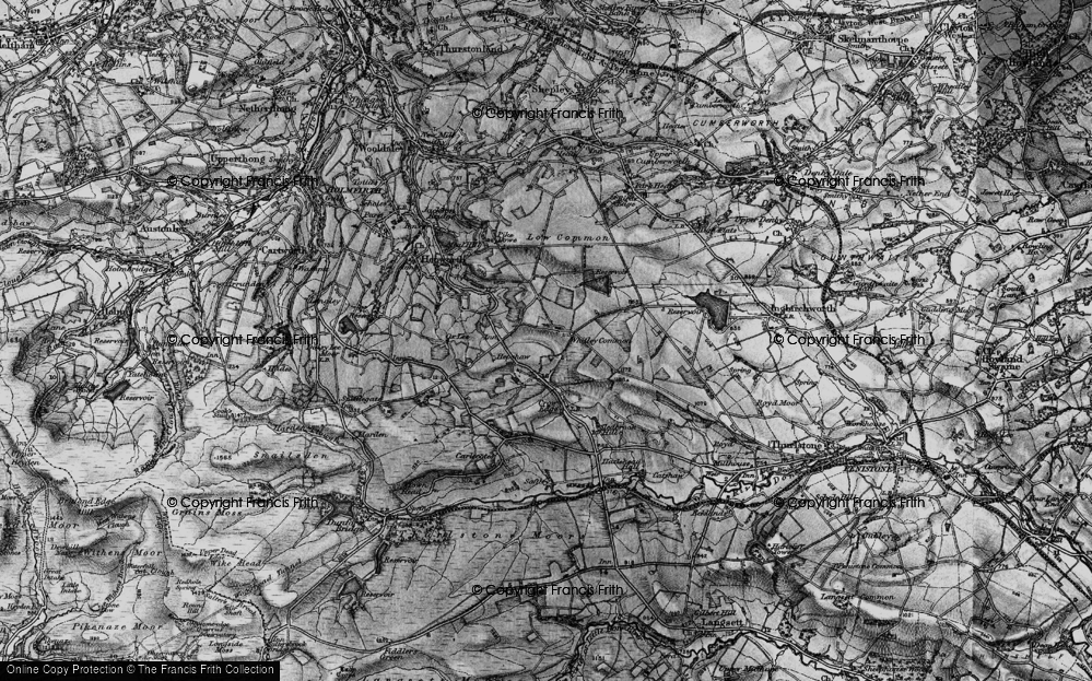 Old Map of Maythorn, 1896 in 1896