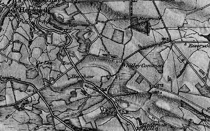 Old map of Maythorn in 1896