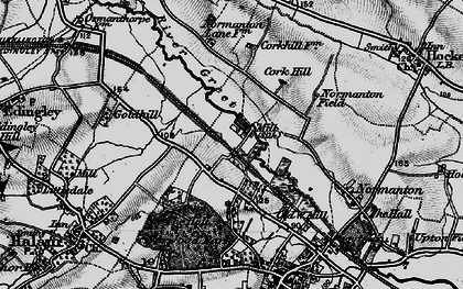Old map of Maythorne in 1899