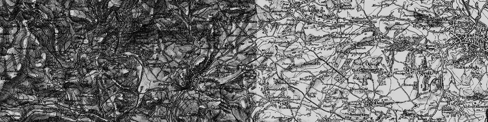 Old map of Whistley Hill in 1898