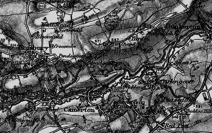 Old map of Meadgate in 1898