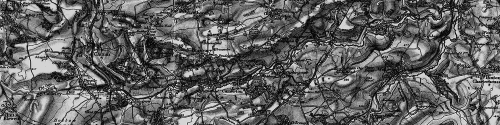 Old map of Meadgate in 1898