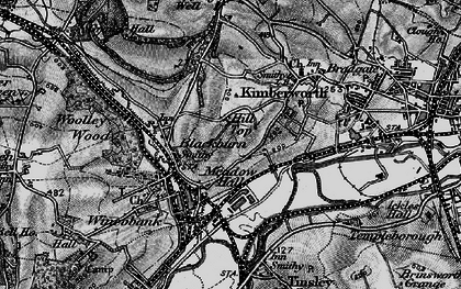 Old map of Meadow Hall in 1896