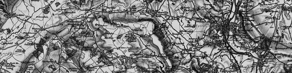 Old map of Meadowley in 1899