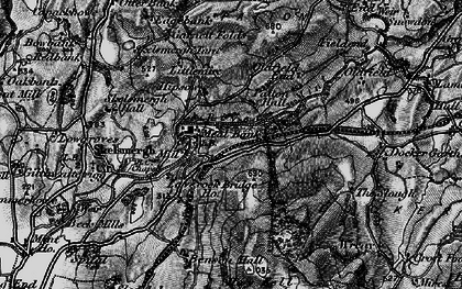Old map of Benson Knott in 1897