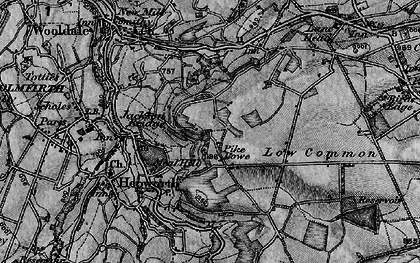 Old map of Meal Hill in 1896