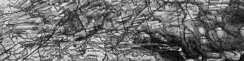 Old map of Mealsgate in 1897