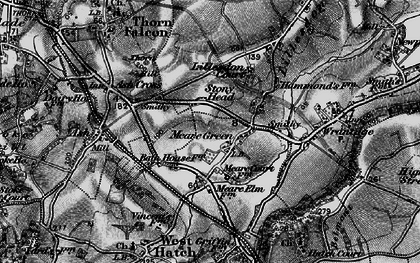 Old map of Lillesdon Court in 1898