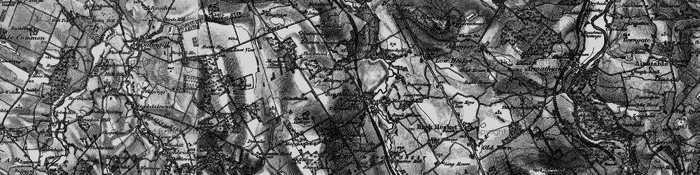 Old map of Broadfield Ho in 1897
