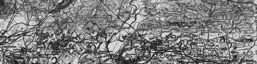 Old map of Melling in 1898