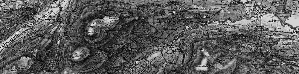 Old map of Melmerby in 1897