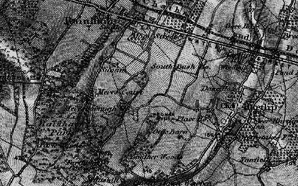Old map of Meresborough in 1895