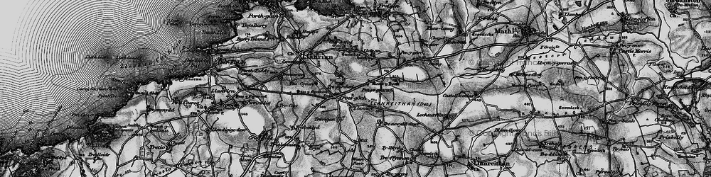 Old map of Mesur-y-dorth in 1898
