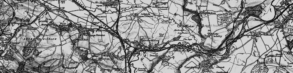 Old map of Mexborough in 1896