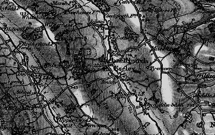 Old map of Michaelchurch Escley in 1898