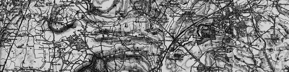 Old map of Bailey Brook in 1897