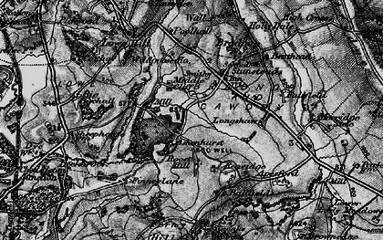 Old map of Apesford in 1897