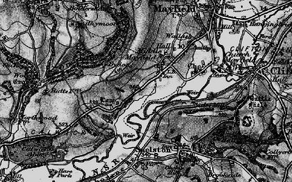 Old map of Middle Mayfield in 1897
