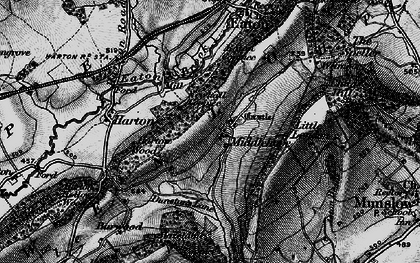 Old map of Middlehope in 1899