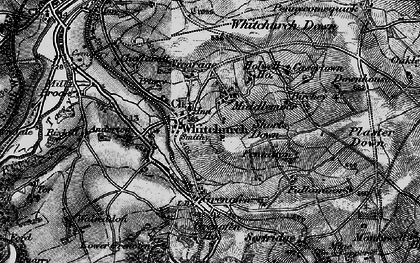 Old map of Middlemoor in 1896