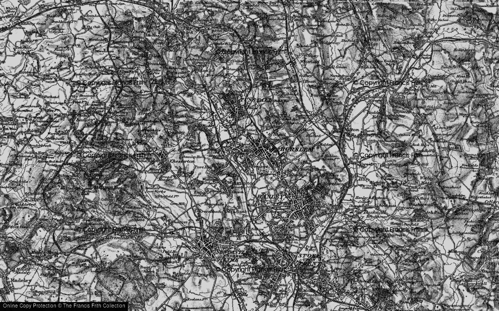 Old Map of Middleport, 1897 in 1897